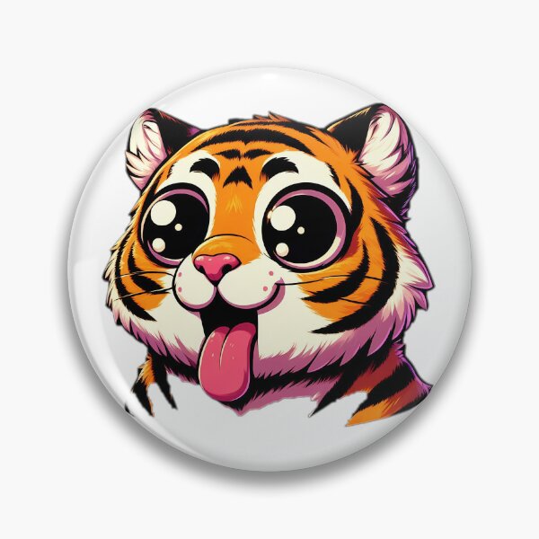 Item preview, derpy tiger  designed and sold by NCNGDESIGN.