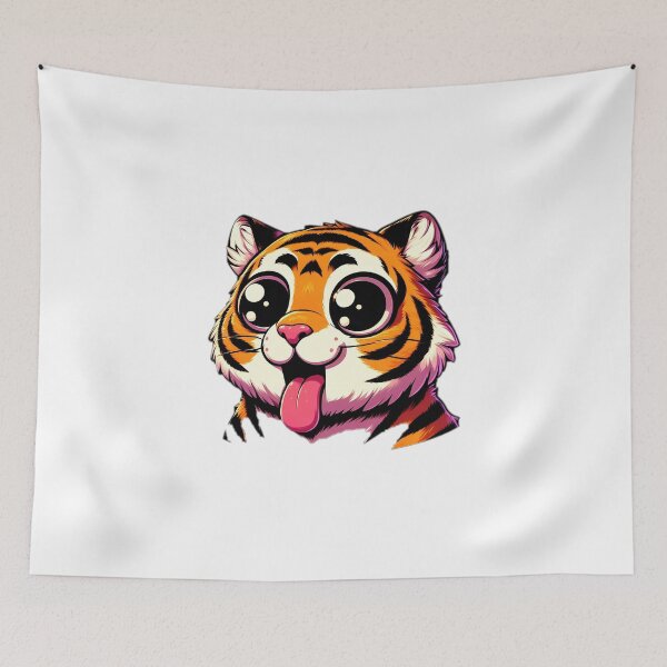 Item preview, derpy tiger  designed and sold by NCNGDESIGN.