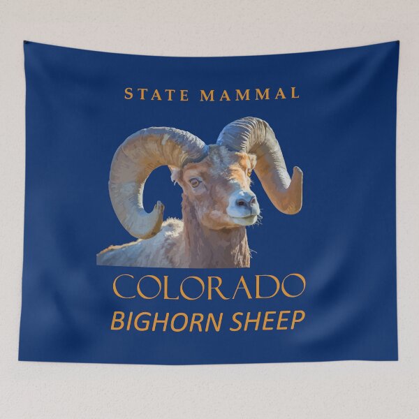 Item preview, Colorado Territory Mammal The Bighorn Sheep designed and sold by taiche.
