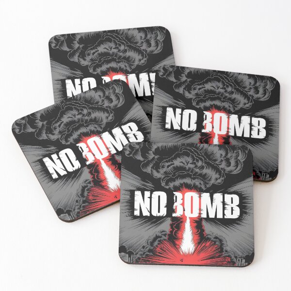 Item preview, No Bomb – Say No to Violence and Destruction designed and sold by Vivid Art Zone.