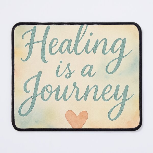 Item preview, Healing Is a Journey – Mental Wellness designed and sold by TONSNAP.