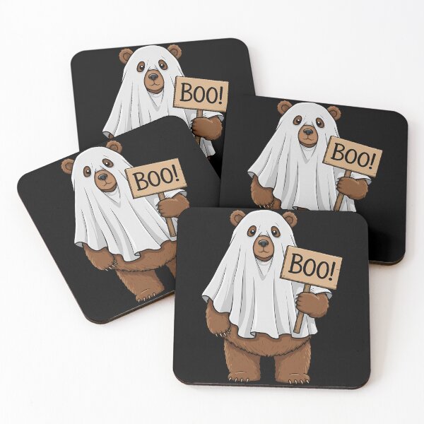 Item preview, Boo Bear Halloween Ghost - Cute Animal Spooky Fun designed and sold by k3rstman1.