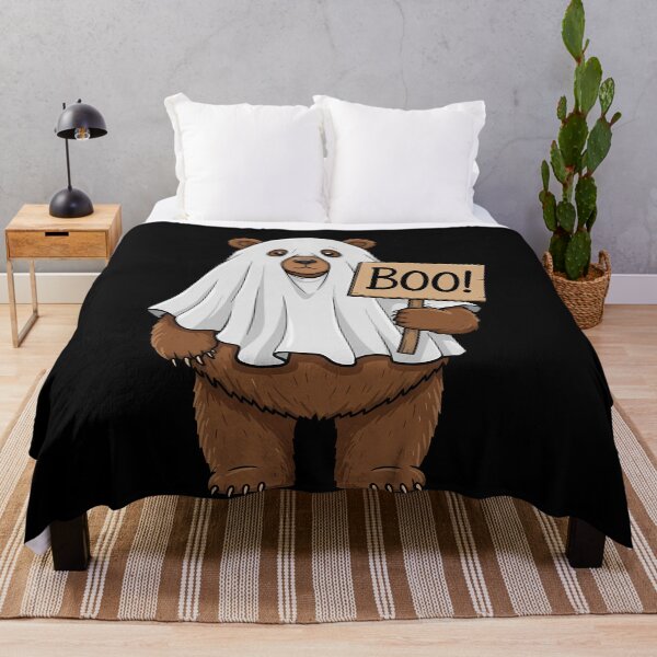 Item preview, Boo Bear Halloween Ghost - Cute Animal Spooky Fun designed and sold by k3rstman1.