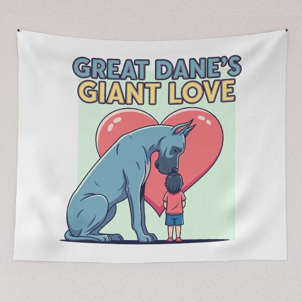 Item preview, Great Dane’s Giant Love designed and sold by Amir Faysal.