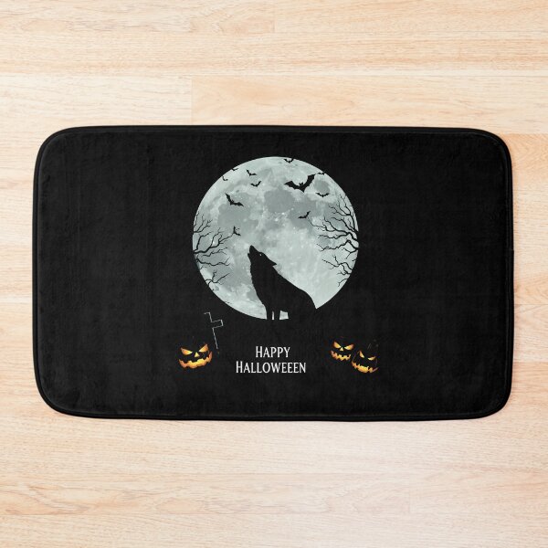 Item preview, Howling Wolf Halloween Moon - Spooky Forest designed and sold by k3rstman1.