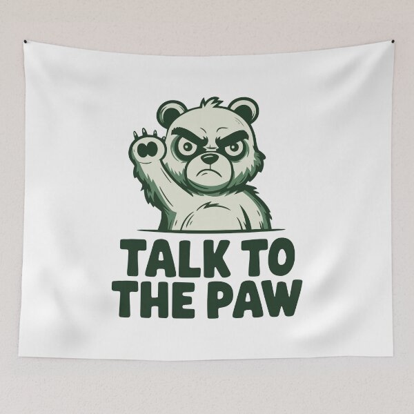 Item preview, Talk To The Paw designed and sold by pinklamas.