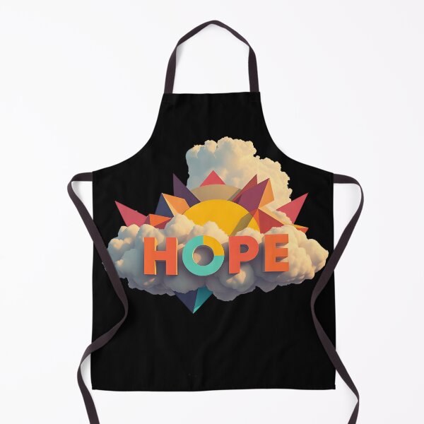 Item preview, Hope Typography with Sunrise Rays and Uplifting Cloud Design designed and sold by AbdS07.