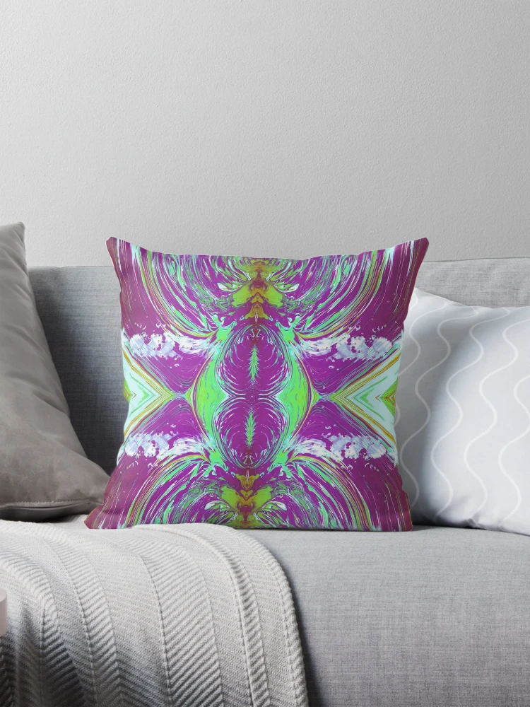 Thumbnail 1 of 4, Pillow, Cosmic Shell designed and sold by RivalArtDesigns.