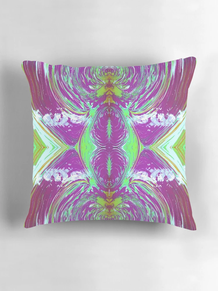 Thumbnail 3 of 4, Pillow, Cosmic Shell designed and sold by RivalArtDesigns.
