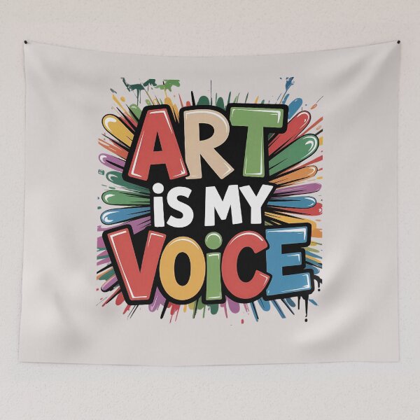 Item preview, Art Is My Voice designed and sold by universe-hold ⭐⭐⭐⭐⭐.