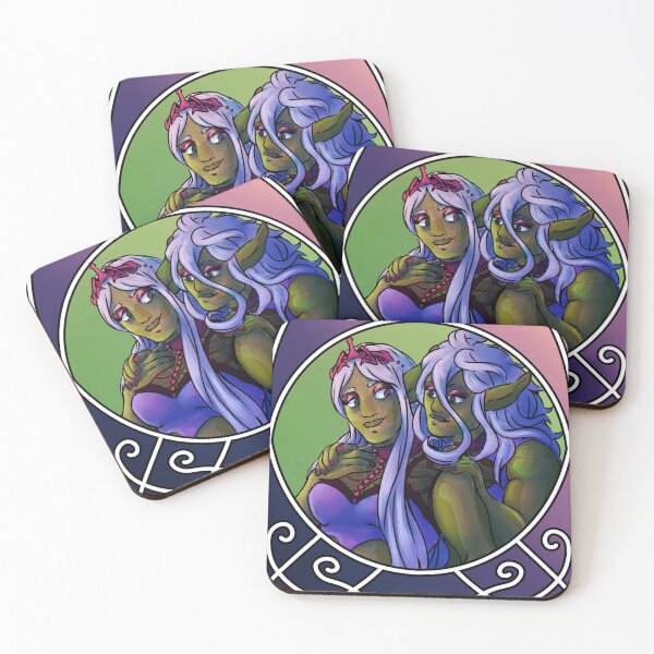 Item preview, Qiro & Fayra, Lich Twins - Pink & Purple Ver. designed and sold by AstralRavens.