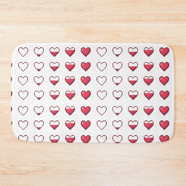 Item preview, Cute Pixel Hearts – Love Meter  designed and sold by retro_pixel.