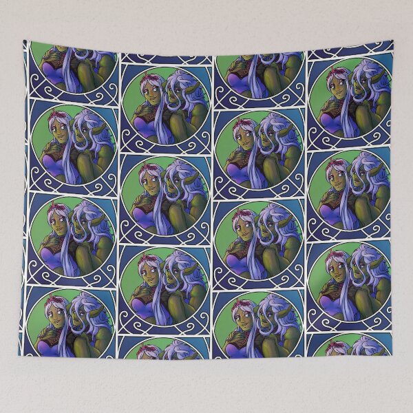 Item preview, Qiro & Fayra, Lich Twins - Blue & Purple Ver. designed and sold by AstralRavens.
