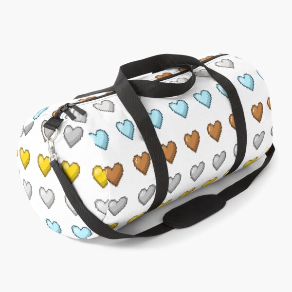 Item preview, Cute Pixel Hearts – Gamer Rank Grid designed and sold by retro_pixel.