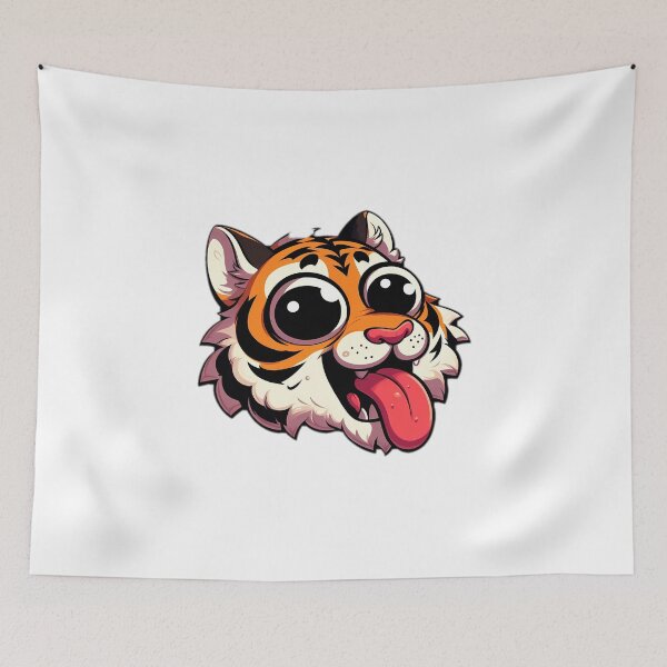 Item preview, derpy tiger  designed and sold by NCNGDESIGN.