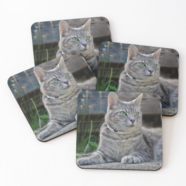 Item preview, sitting cat designed and sold by McFleur's Lens.