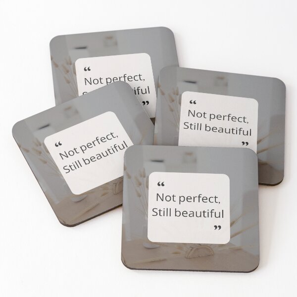 Item preview, "Not perfect. Still beautiful." designed and sold by HCD1991.