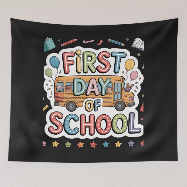 Item preview, First Day Of School designed and sold by universe-hold ⭐⭐⭐⭐⭐.