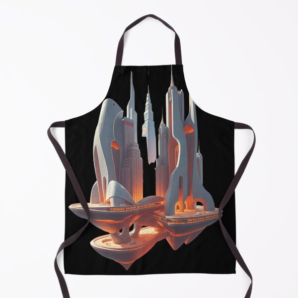 Item preview, Floating Futuristic City Islands with Towering Architectural Spires designed and sold by AbdS07.