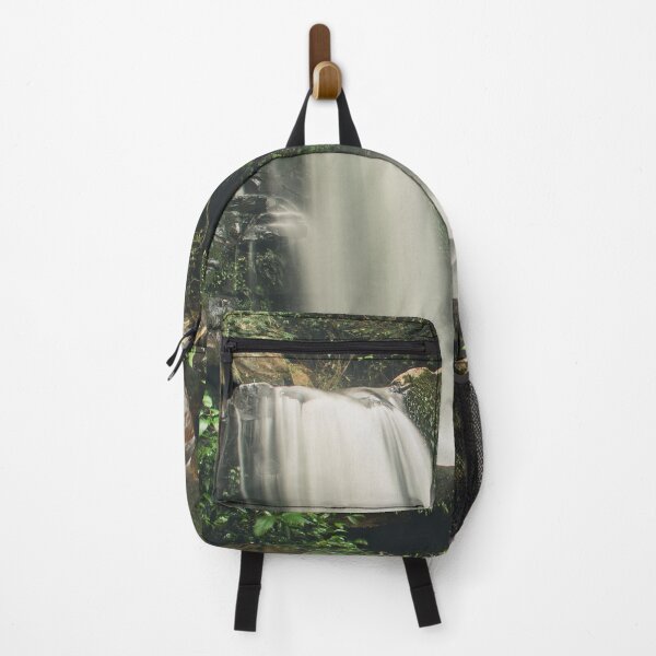 Item preview, Lush Forest Waterfall - Serene Long Exposure Art. designed and sold by Kopii Art.
