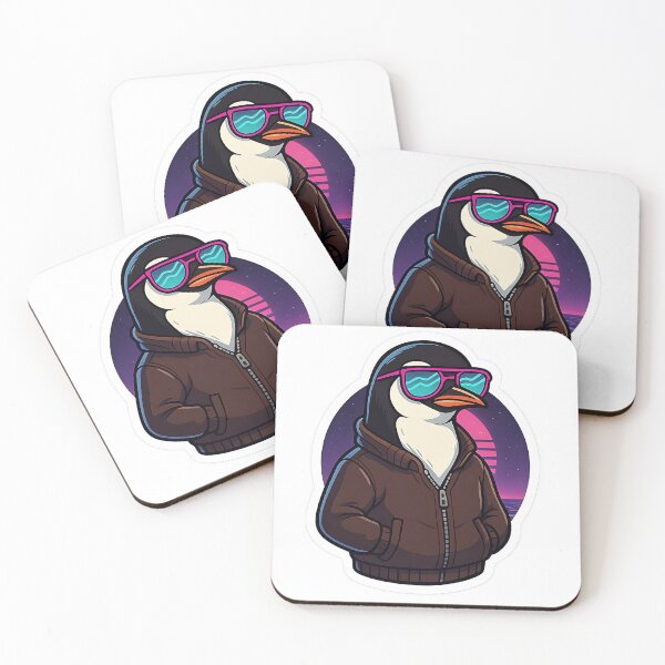 Item preview, Ice Cool Penguin designed and sold by Throwback Trends.