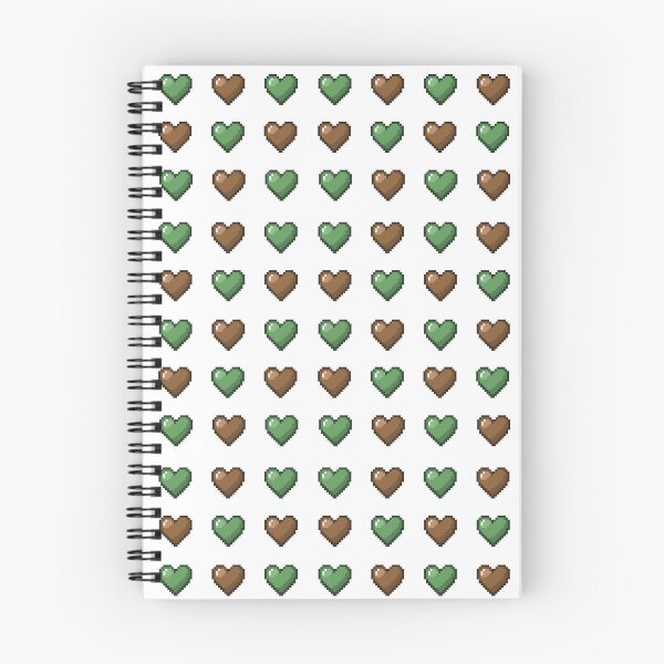 Item preview, Cute Pixel Hearts – Naturecore Vibes  designed and sold by retro_pixel.