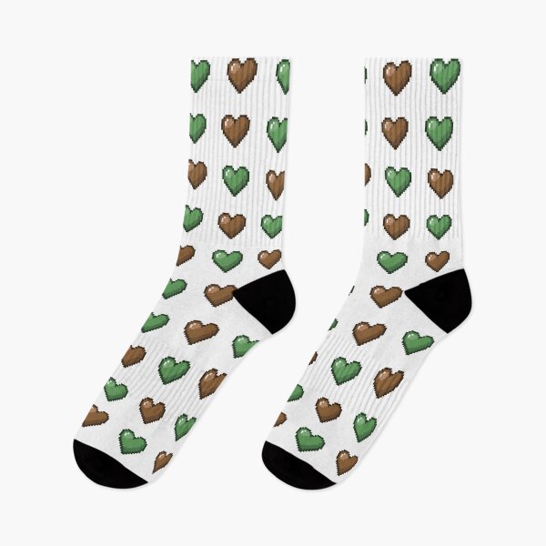 Item preview, Cute Pixel Hearts – Naturecore Vibes  designed and sold by retro_pixel.