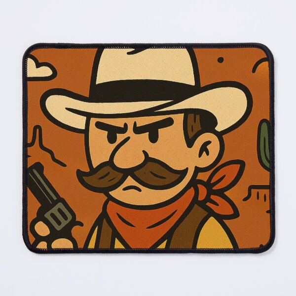 Item preview, Lone Cowboy in the Desert Sun ! designed and sold by samiihill.
