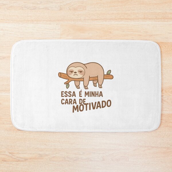 Item preview, Cara de Preguiça Motivada | Sloth Grumpy designed and sold by SORVas.