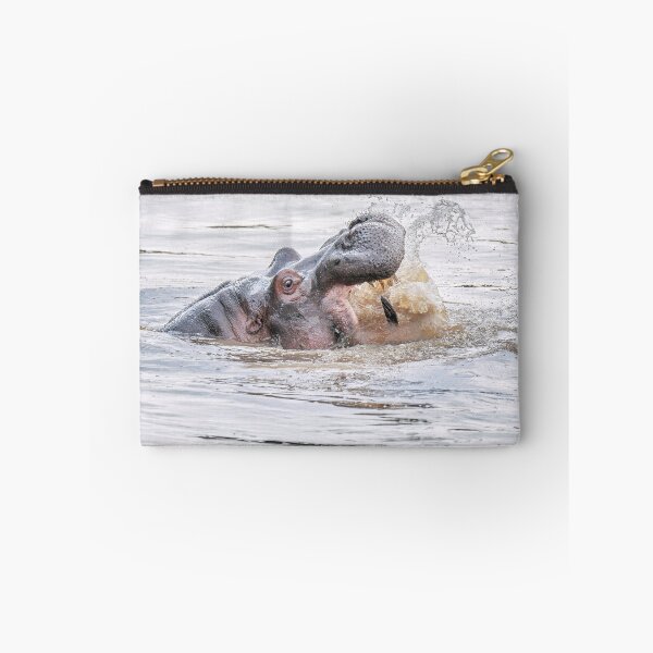 Item preview, Angry Hippo Masai Mara Kenya designed and sold by PhotoArt by Joan Carroll.