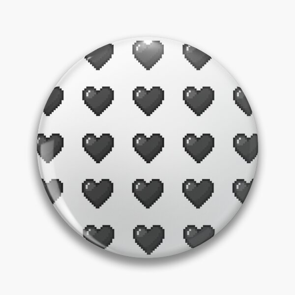 Item preview, Cute Pixel Hearts – Midnight Mood  designed and sold by retro_pixel.