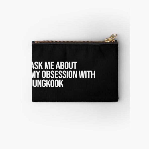 Item preview, Ask me About my Obsession with JungKook designed and sold by 2000sbabyangel.
