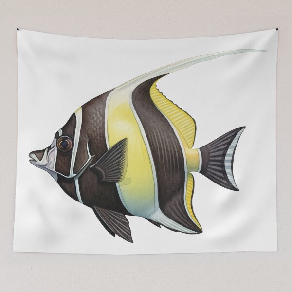 Item preview, Moorish idol designed and sold by 4rtistcDrift.