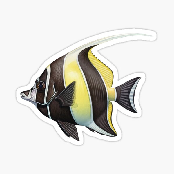 Item preview, Moorish idol designed and sold by 4rtistcDrift.