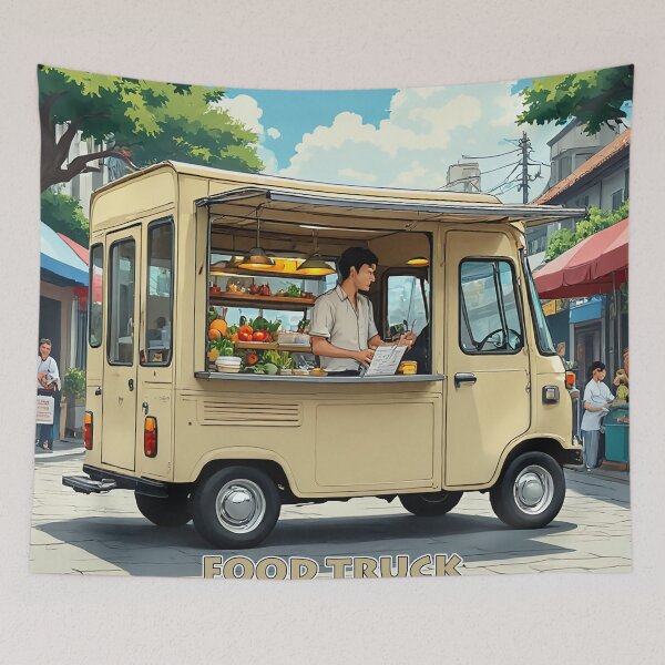 Item preview, Food truck : Your daily dose of deliciousness. designed and sold by Vanich-Panich.
