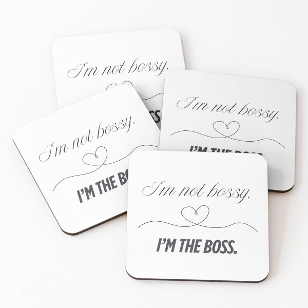 Item preview, I’m not bossy, I’m the boss designed and sold by HCD1991.