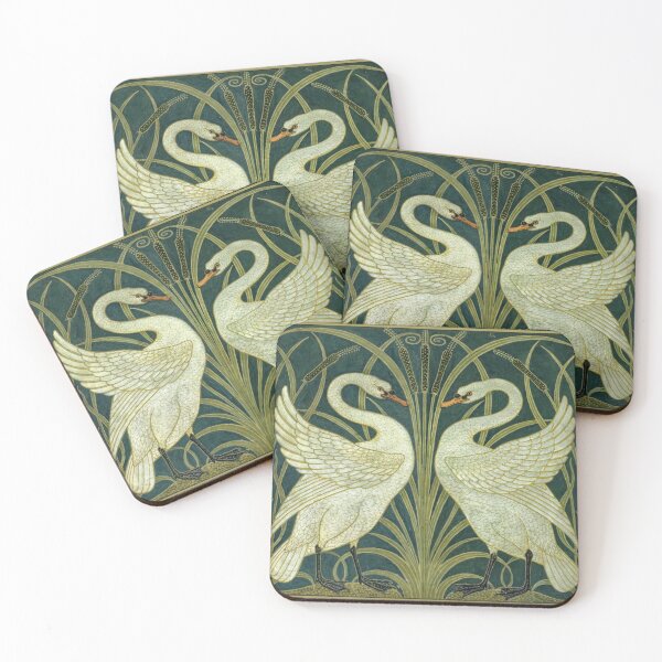 Item preview, 2 stately swans among  the bullrushes designed and sold by stevepaint.