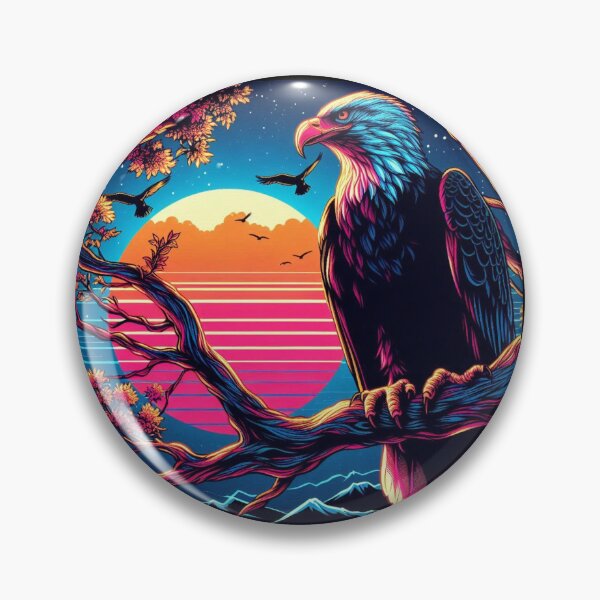 Item preview, Sunset and eagle  designed and sold by Dogandesighn.