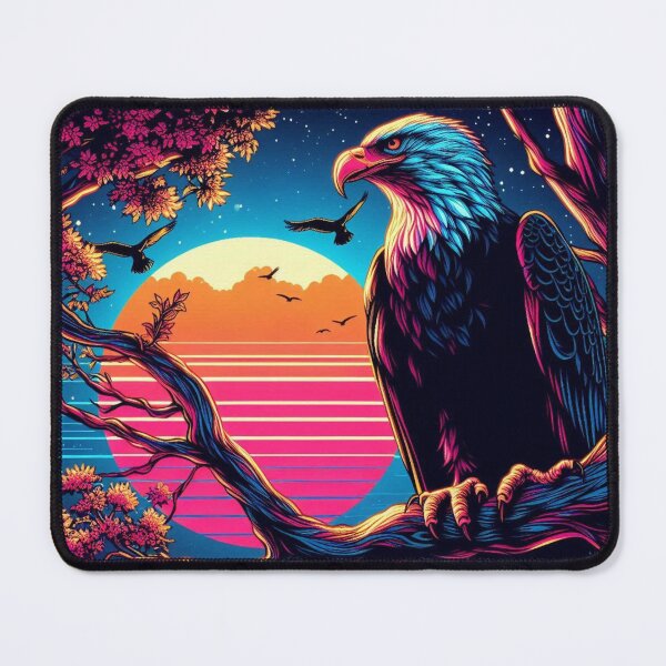 Item preview, Sunset and eagle  designed and sold by Dogandesighn.