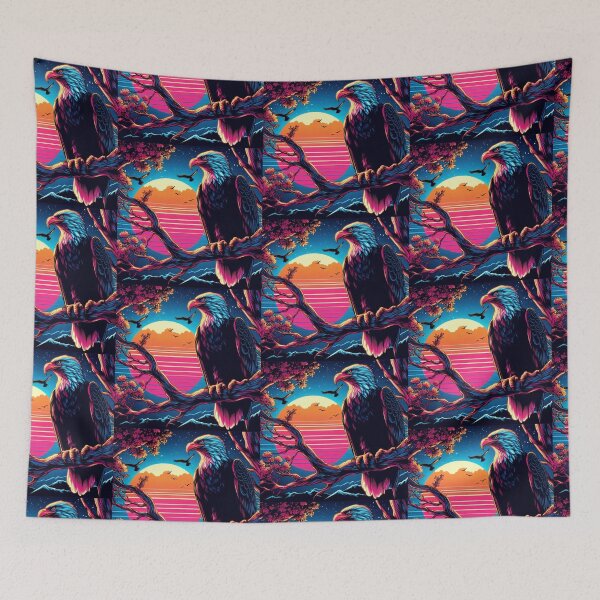 Item preview, Sunset and eagle  designed and sold by Dogandesighn.