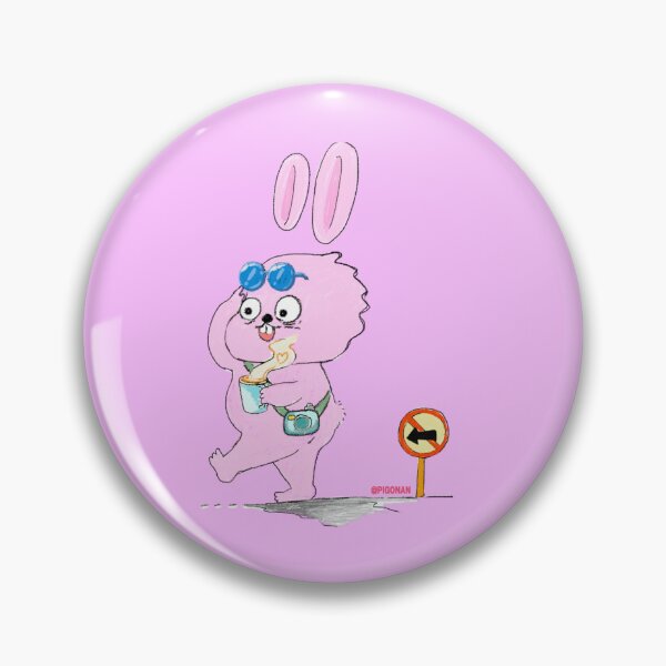 Item preview, A rabbit drinking coffee designed and sold by pigonan1.