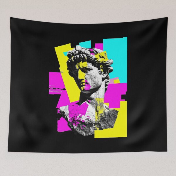 Item preview, Fragmented Visage: Neon Renaissance designed and sold by Enea Kelo.