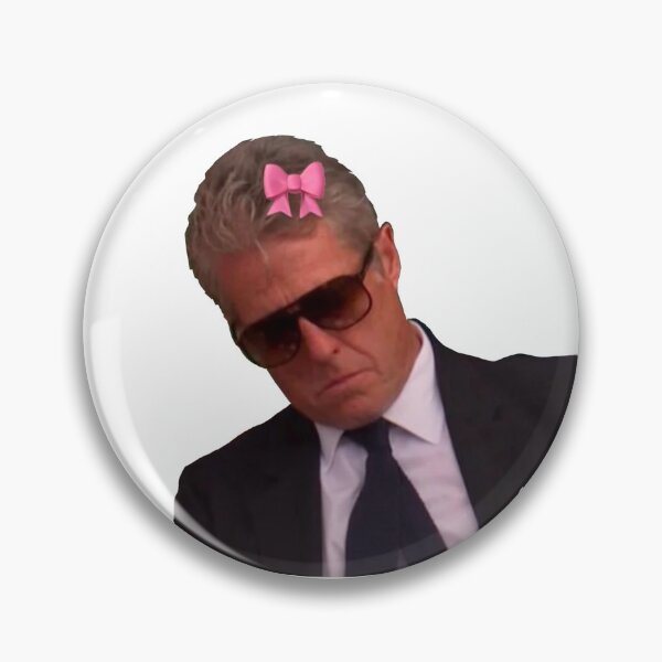 Item preview, Cute Hugh Grant Napping at Wimbledon designed and sold by Splendid Scibbles.