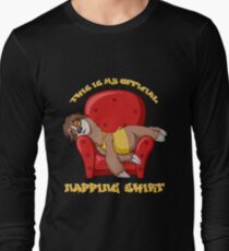 Official Napping Shirt - Lazy Sloth Long Sleeve T-Shirt