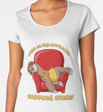 Official Napping Shirt - Lazy Sloth Women's Premium T-Shirt