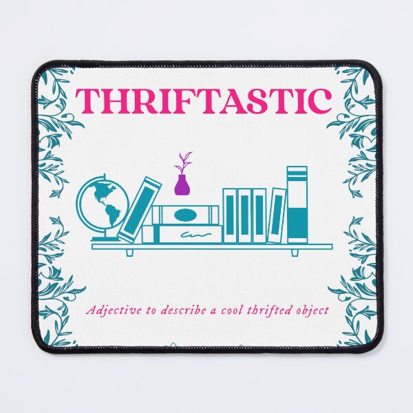 Item preview, Thriftastic adjective to describe a cool thrifted object designed and sold by Rejunkery.