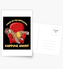 Official Napping Shirt - Lazy Sloth Postcards