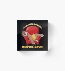 Official Napping Shirt - Lazy Sloth Acrylic Block