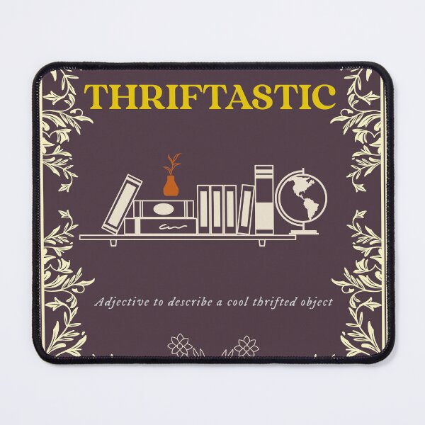 Item preview, Thriftastic adjective to describe a cool thrifted object designed and sold by Rejunkery.