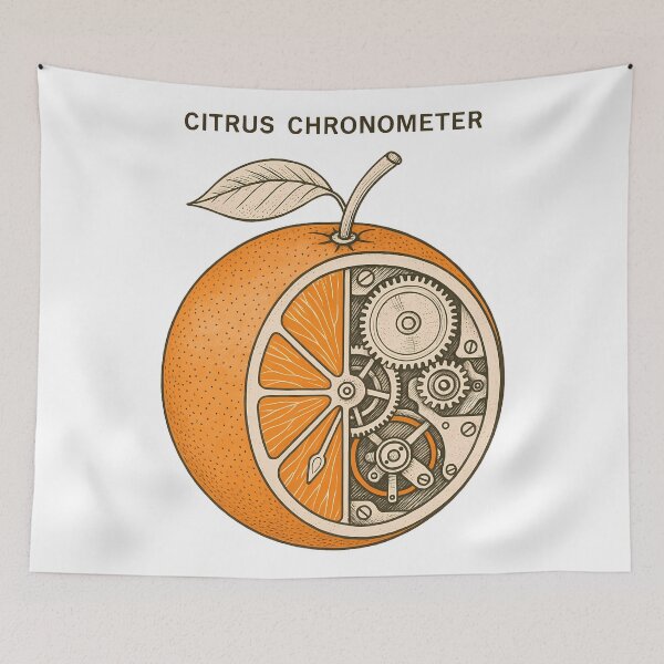 Item preview, Citrus Chronometer Wind Up Fruit User Manual Diagram designed and sold by zoughlal.